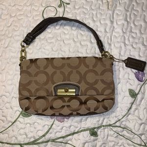 Coach shoulder bag.